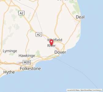 Map of River, EnglandEngland