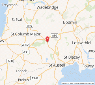 Map of Roche, EnglandEngland