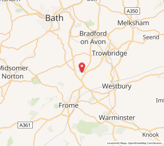 Map of Rode, EnglandEngland