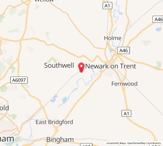 Map of Rolleston, EnglandEngland