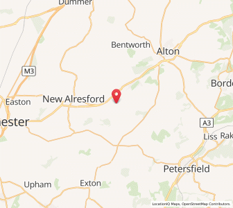 Map of Ropley, EnglandEngland