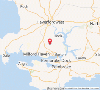 Map of Rosemarket, WalesWales