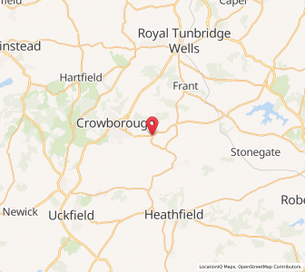 Map of Rotherfield, EnglandEngland