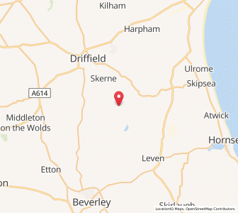 Map of Rotsea, EnglandEngland