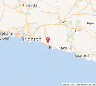Map of Rottingdean, EnglandEngland
