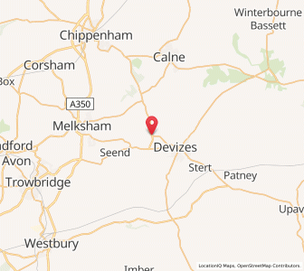 Map of Rowde, EnglandEngland