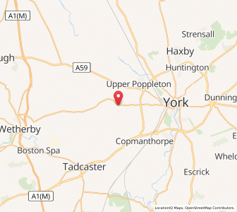 Map of Rufforth, EnglandEngland