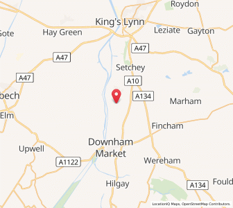 Map of Runcton Holme, EnglandEngland