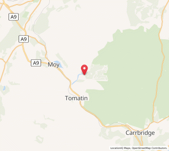 Map of Ruthven, ScotlandScotland
