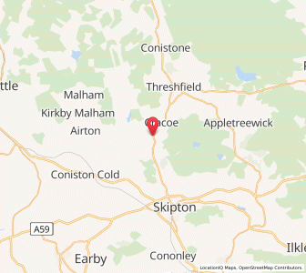 Map of Rylstone, EnglandEngland