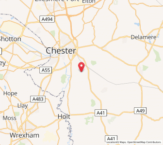 Map of Saighton, EnglandEngland
