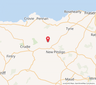 Map of Saint Catherines Wells, ScotlandScotland