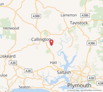 Map of Saint Dominick, EnglandEngland