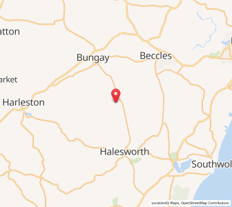 Map of Saint Lawrence, EnglandEngland