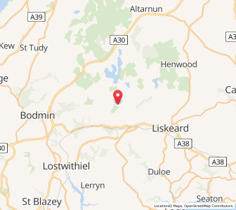 Map of Saint Neot, EnglandEngland