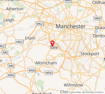 Map of Sale, EnglandEngland
