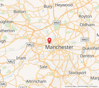 Map of Salford, EnglandEngland