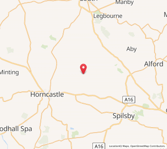Map of Salmonby, EnglandEngland