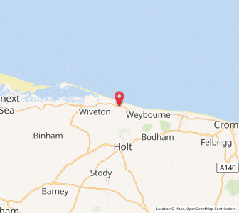 Map of Salthouse, EnglandEngland