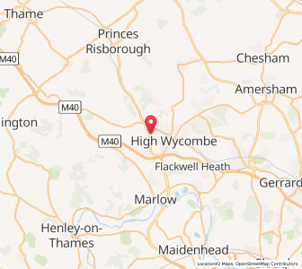 Map of Sands, EnglandEngland
