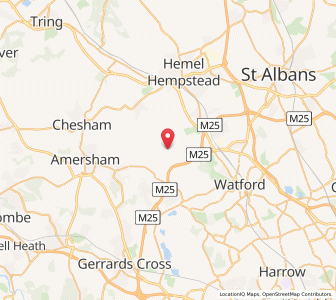 Map of Sarratt, EnglandEngland