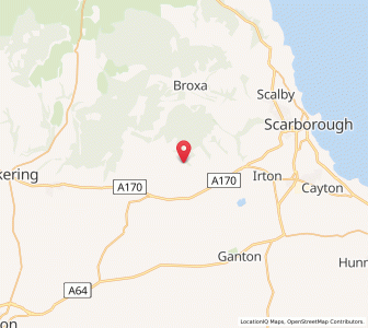 Map of Sawdon, EnglandEngland