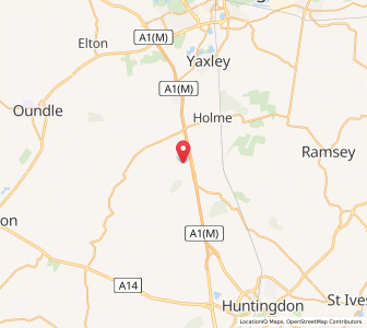 Map of Sawtry, EnglandEngland