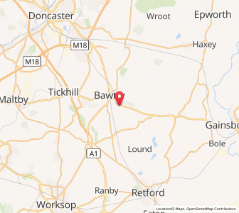 Map of Scaftworth, EnglandEngland
