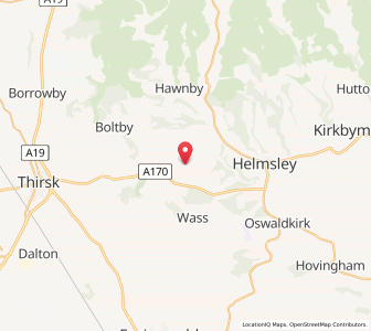 Map of Scawton, EnglandEngland