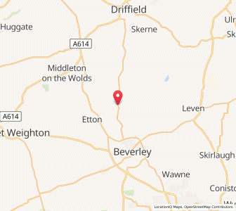 Map of Scorborough, EnglandEngland