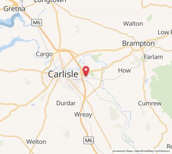 Map of Scotby, EnglandEngland