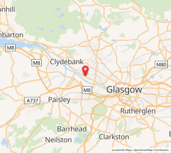 Map of Scotstoun, ScotlandScotland