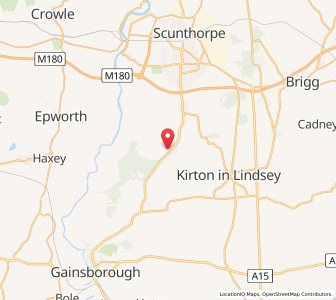 Map of Scotter, EnglandEngland