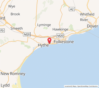 Map of Seabrook, EnglandEngland