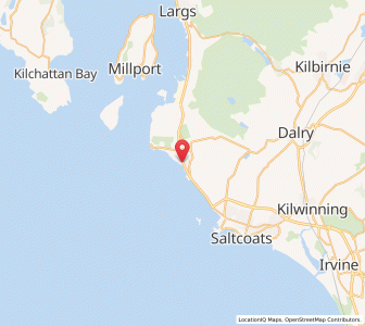 Map of Seamill, ScotlandScotland