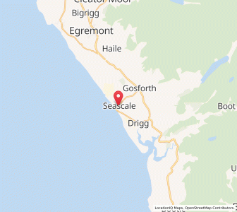 Map of Seascale, EnglandEngland