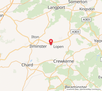 Map of Seavington st. Mary, EnglandEngland