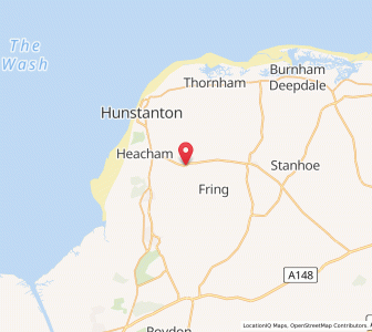 Map of Sedgeford, EnglandEngland