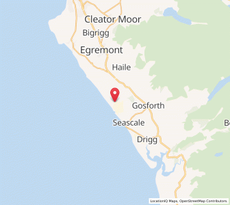 Map of Sellafield, EnglandEngland
