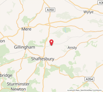 Map of Semley, EnglandEngland