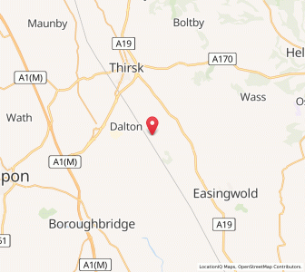 Map of Sessay, EnglandEngland