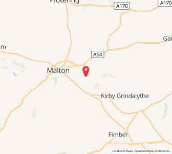 Map of Settrington, EnglandEngland