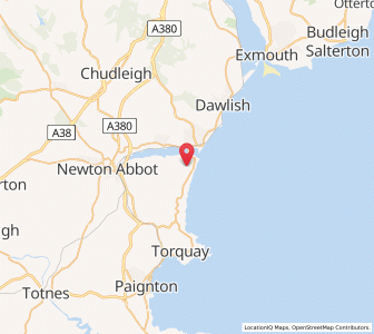 Map of Shaldon, EnglandEngland