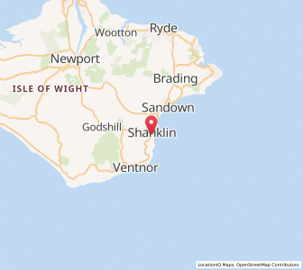Map of Shanklin, EnglandEngland