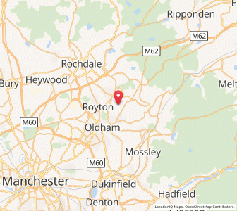 Map of Shaw, EnglandEngland