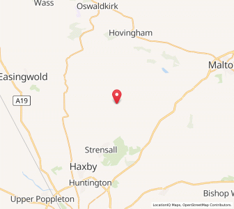 Map of Sheriff Hutton, EnglandEngland