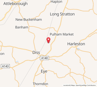 Map of Shimpling, EnglandEngland
