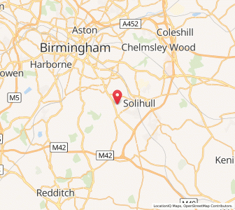 Map of Shirley, EnglandEngland