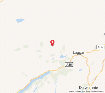 Map of Shirramore, ScotlandScotland