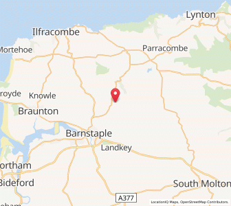 Map of Shirwell, EnglandEngland
